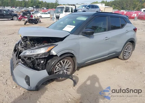 2021 Nissan Kicks Sr Xtronic Cvt from USA, damaged, VIN 3N1CP5DV9ML472687